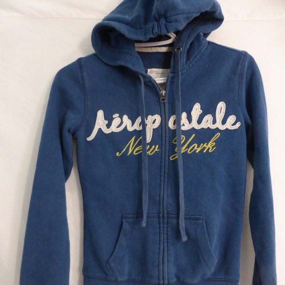 AEROPOSTALE long sleeve zip up sweatshirt hoodie